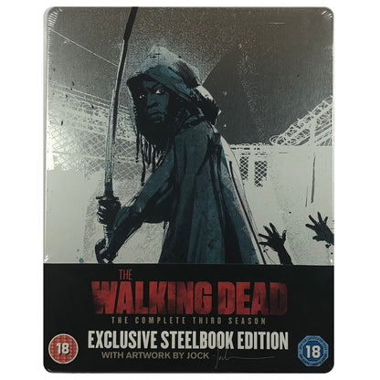 The Walking Dead: The Complete Third Season Blu-Ray Steelbook
