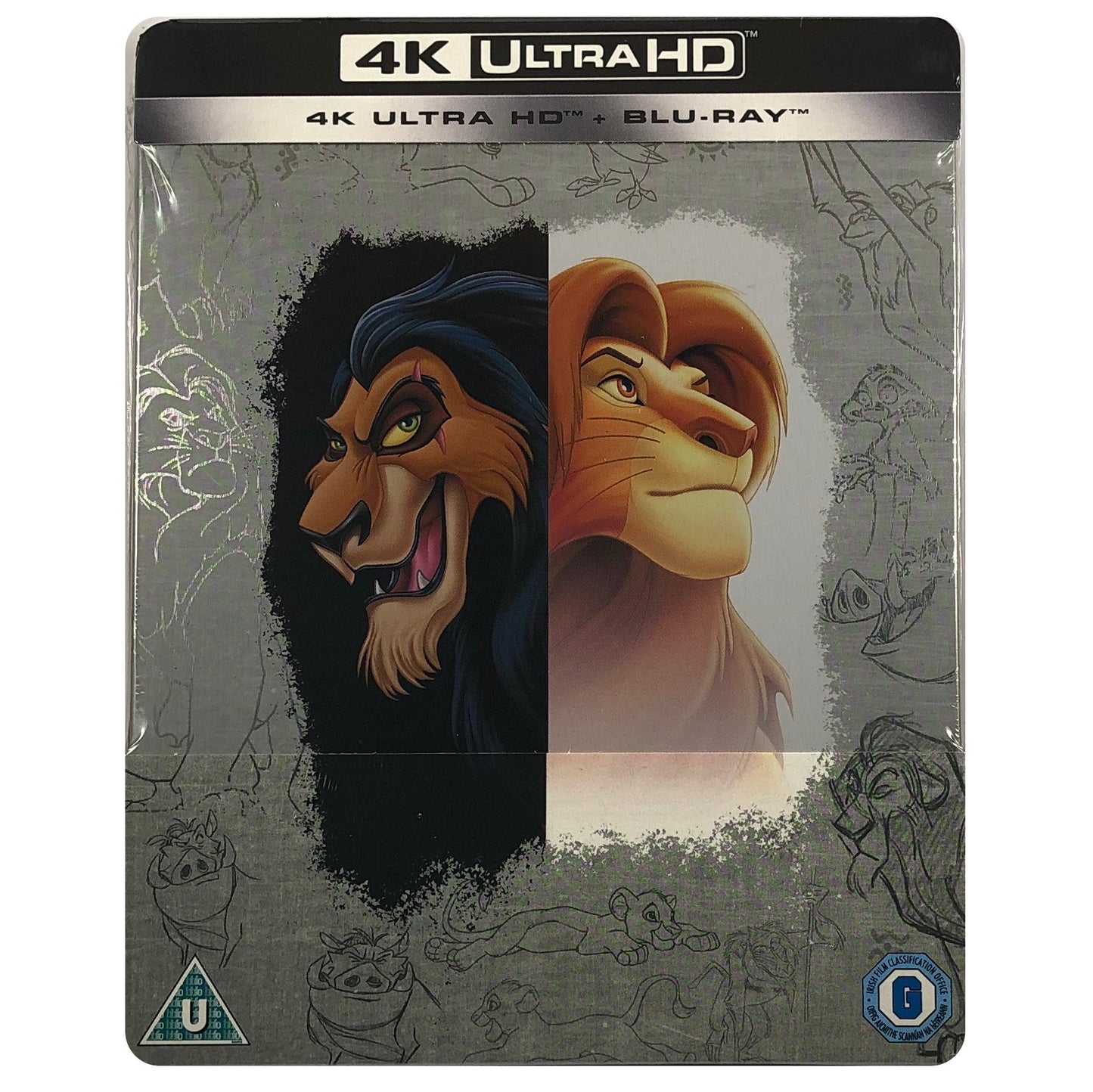 The Lion King (Animated) 4K Steelbook