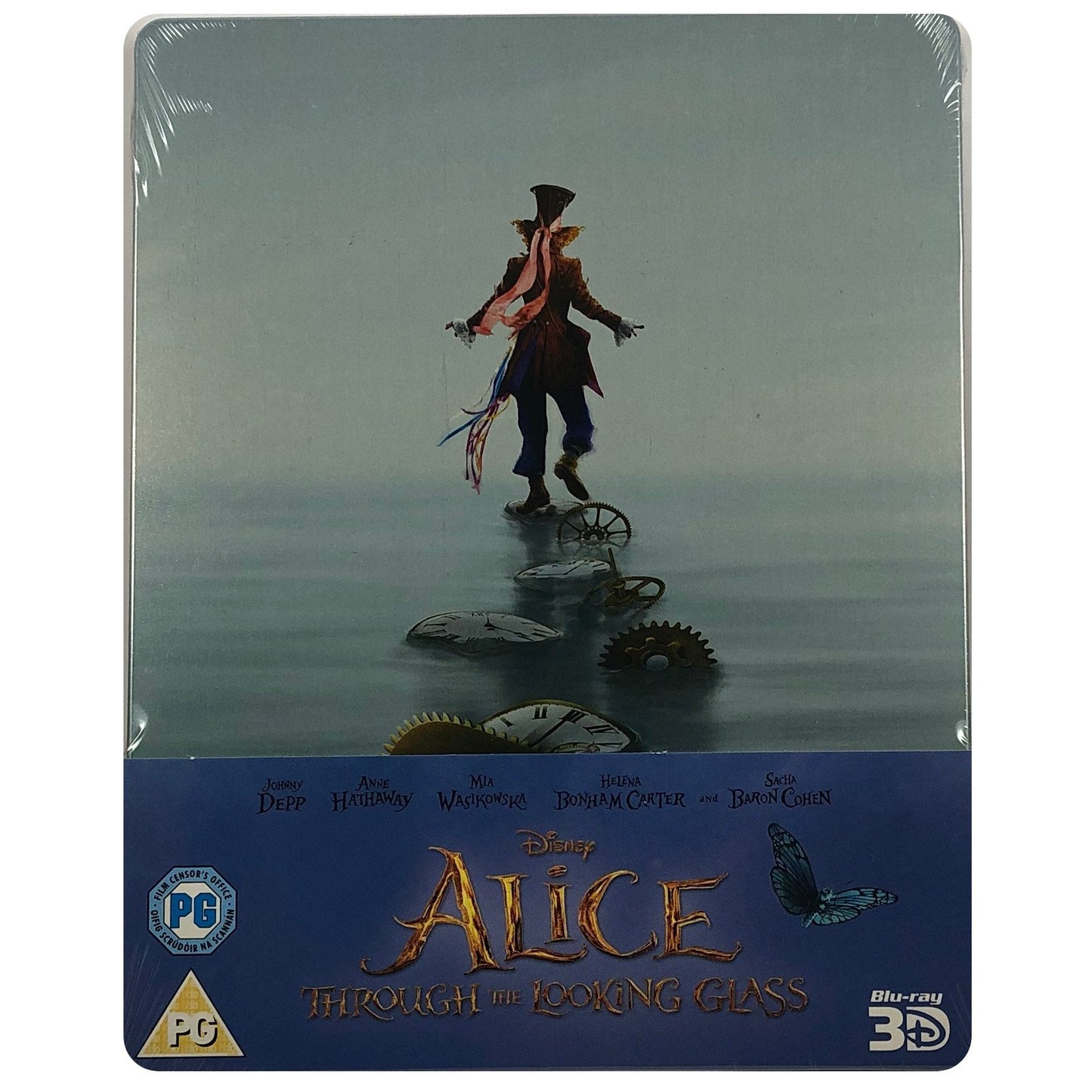 Alice Through The Looking Glass Blu-Ray Steelbook