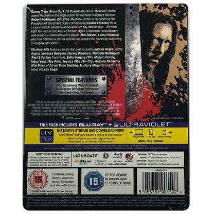 Machete Kills Blu-Ray Steelbook