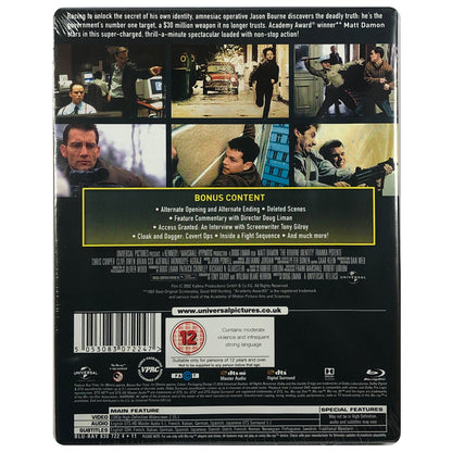The Bourne Identity Blu-Ray Steelbook