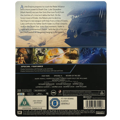 Star Wars: Episode VI - Return of the Jedi Blu-Ray Steelbook