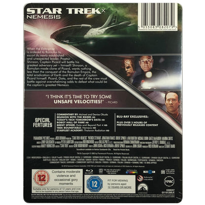Star Trek X : Nemesis Blu-Ray Steelbook