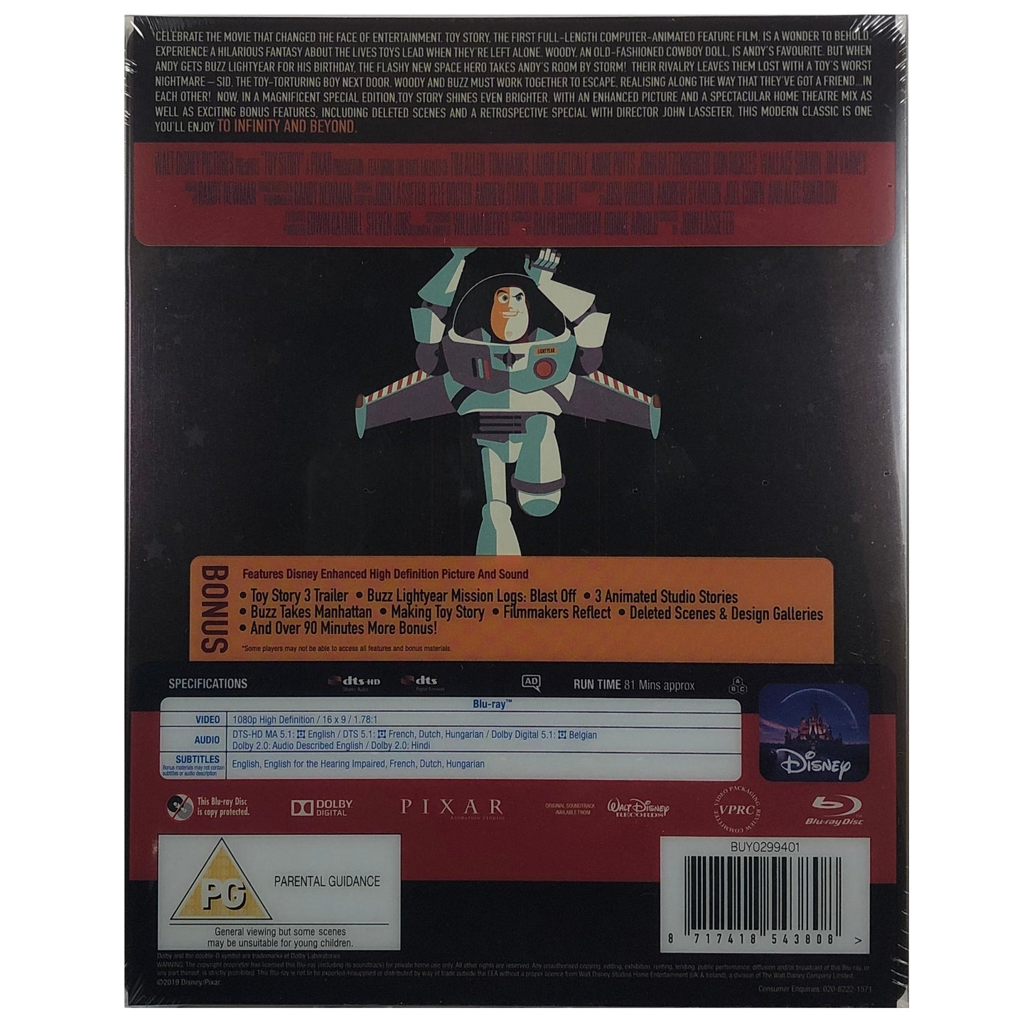 Toy Story Mondo X Blu-Ray Steelbook
