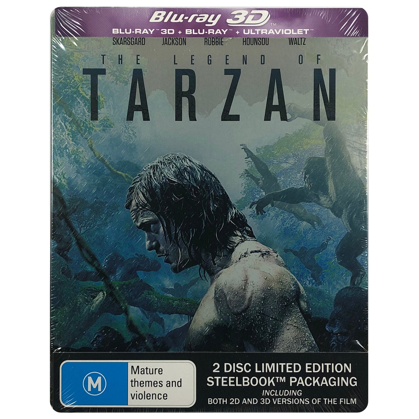 The Legend Of Tarzan 3D Blu-Ray Steelbook