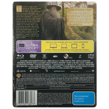 The Hobbit: An Unexpected Journey Blu-Ray Steelbook