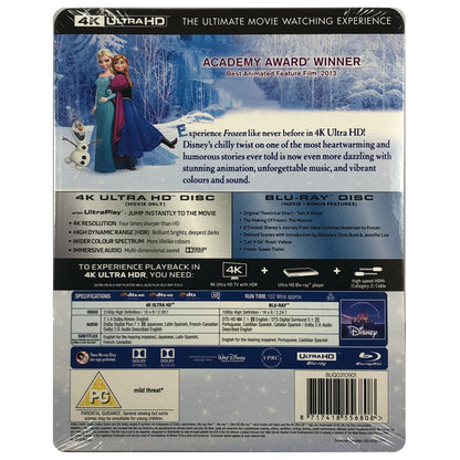 Frozen 4K Steelbook