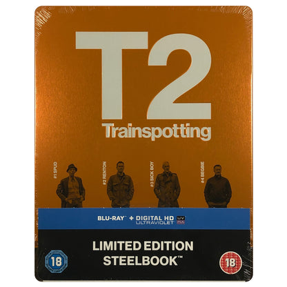 T2 Trainspotting Blu-Ray Steelbook