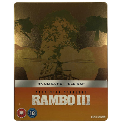 Rambo 3 4K Steelbook (Paint Chips)