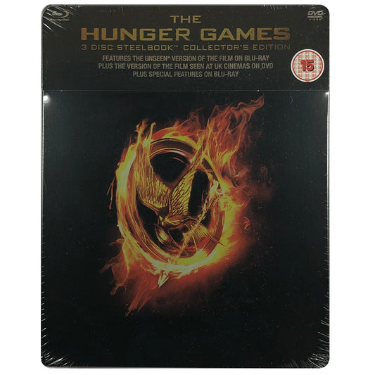 The Hunger Games Blu-Ray Steelbook - 3 Disc Collector's Edition