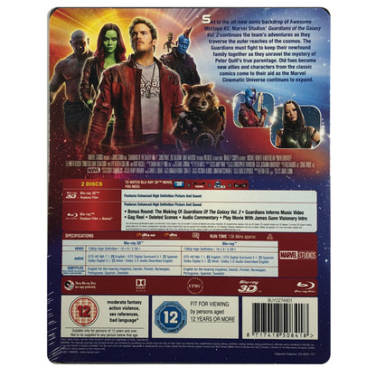 Guardians Of The Galaxy Vol 2 3D Blu-Ray Steelbook