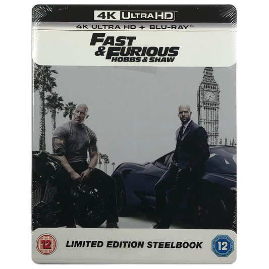 Fast & Furious: Hobbs & Shaw 4K Steelbook