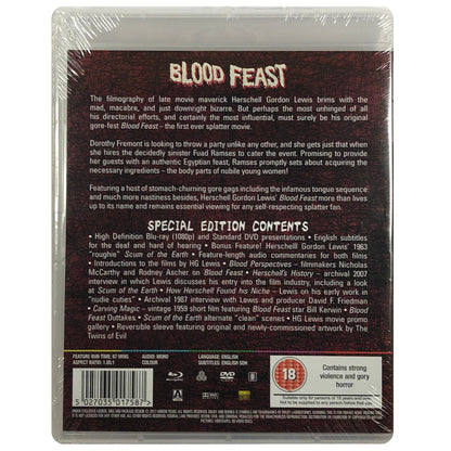 Blood Feast Blu-Ray