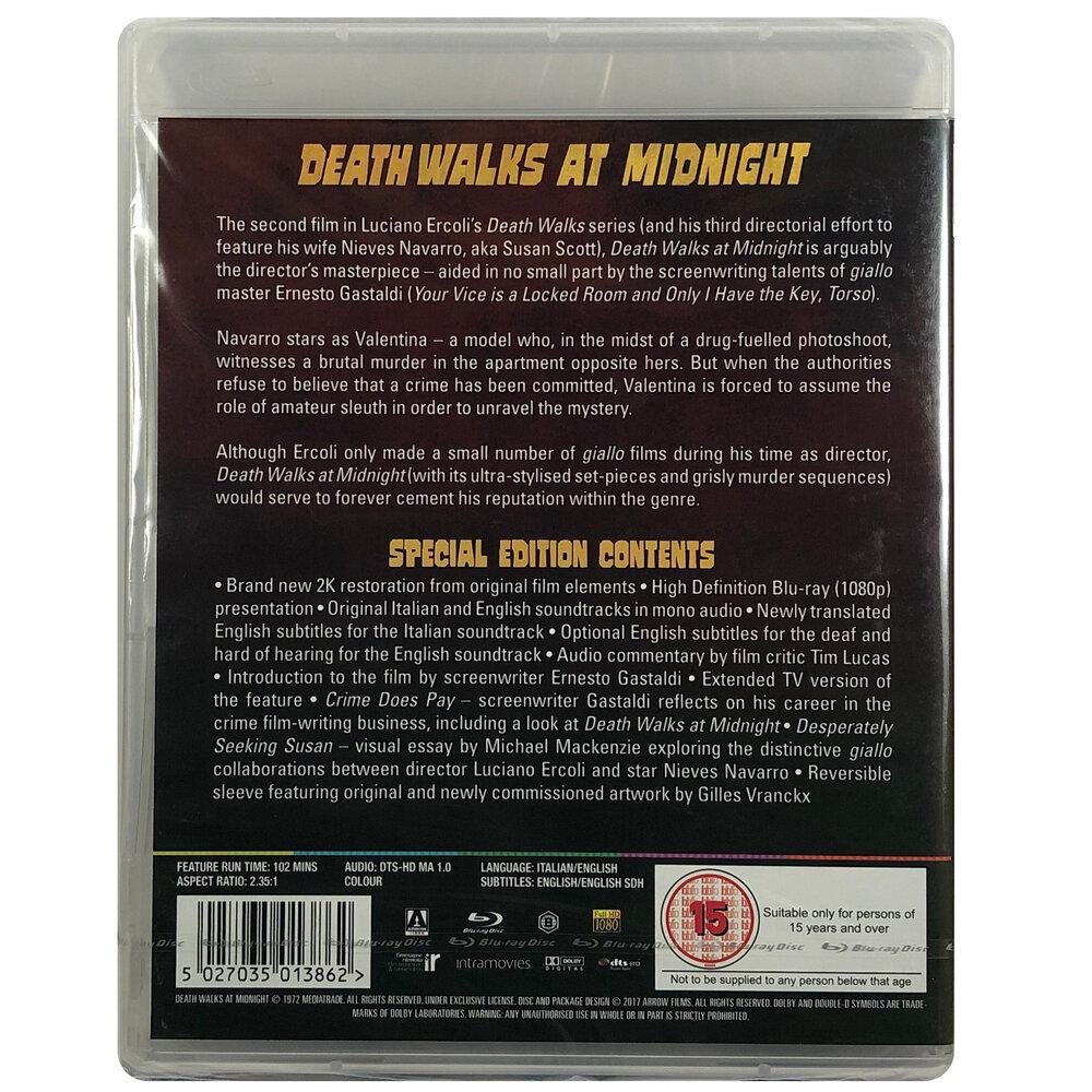 Death Walks At Midnight Blu-Ray