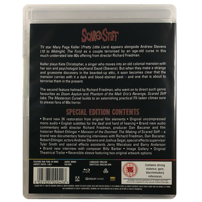 Scared Stiff Blu-Ray - No Shrinkwrap