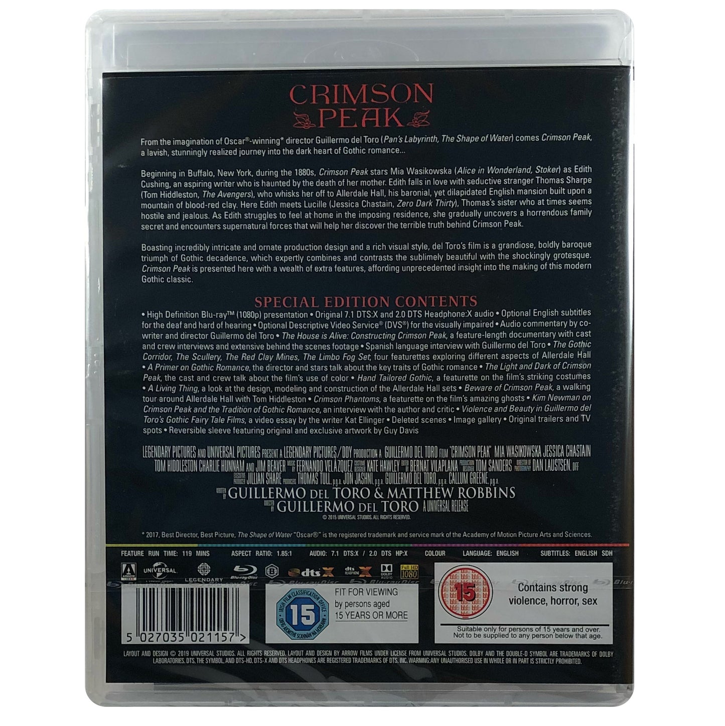 Crimson Peak Blu-Ray