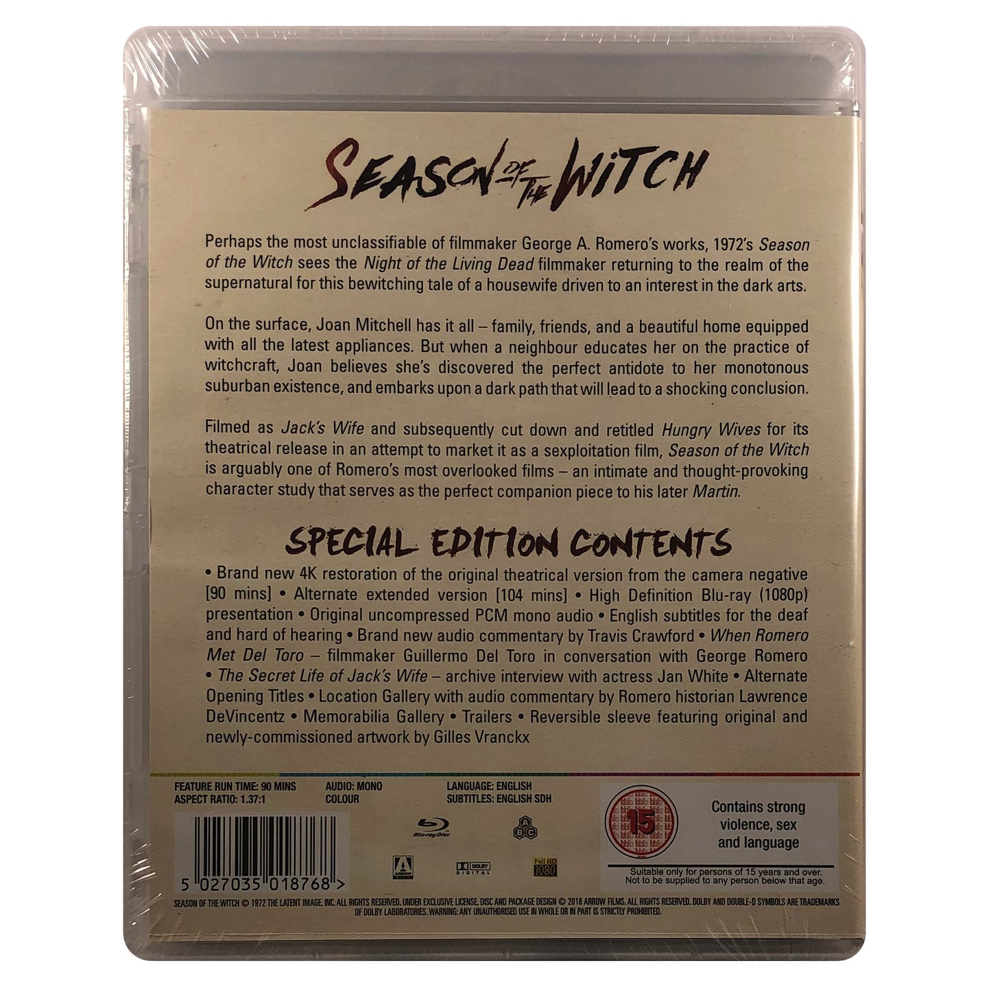 Season of the Witch Blu-Ray