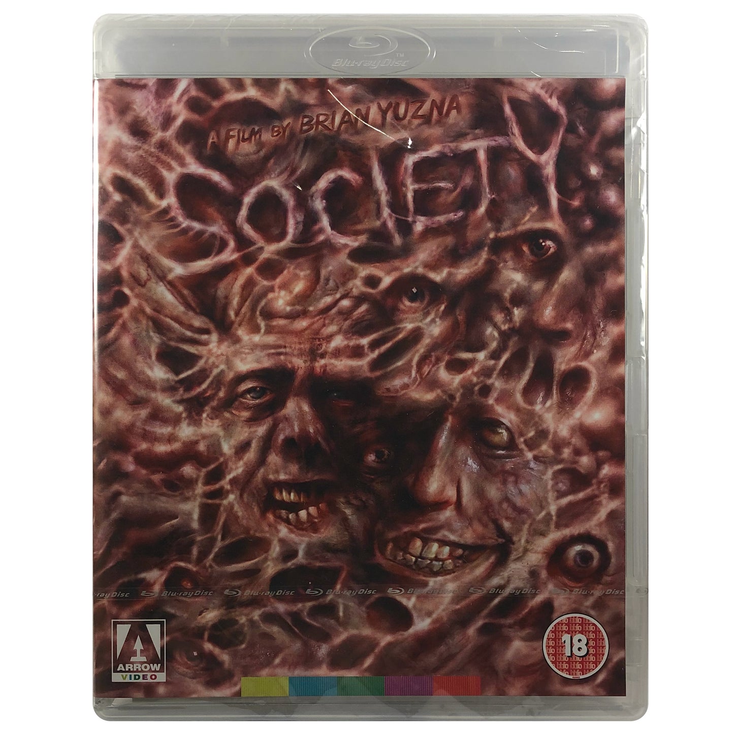 Society Blu-Ray - Slightly Bent Case