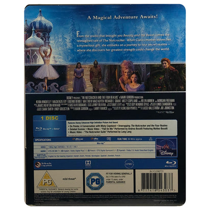 The Nutcracker and the Four Realms Blu-Ray Steelbook