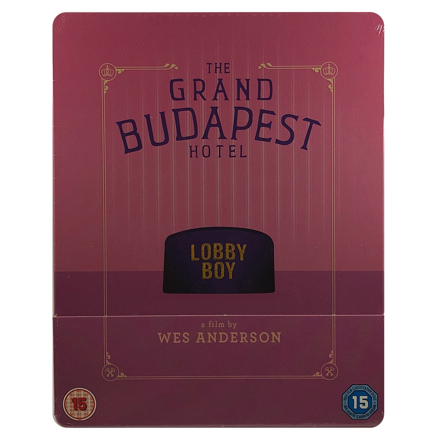 The Grand Budapest Hotel Blu-Ray Steelbook