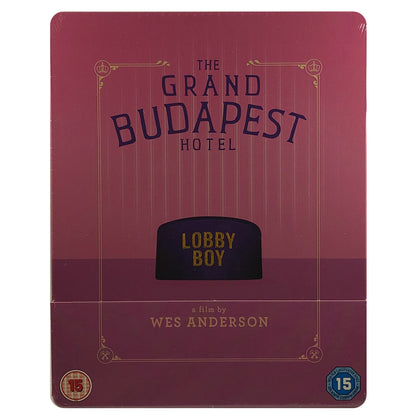 The Grand Budapest Hotel Blu-Ray Steelbook