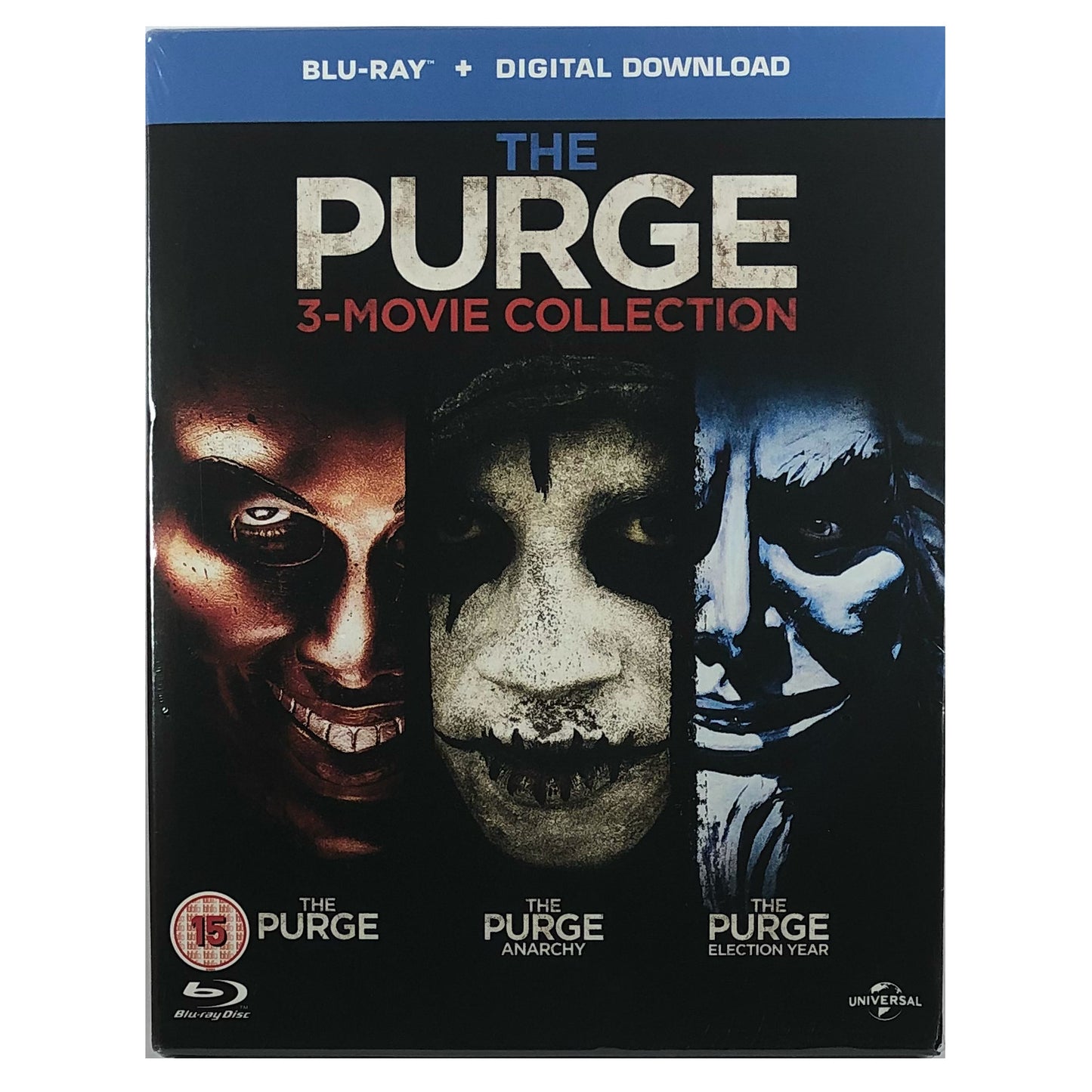 The Purge 3 Movie Collection Blu-Ray Box Set