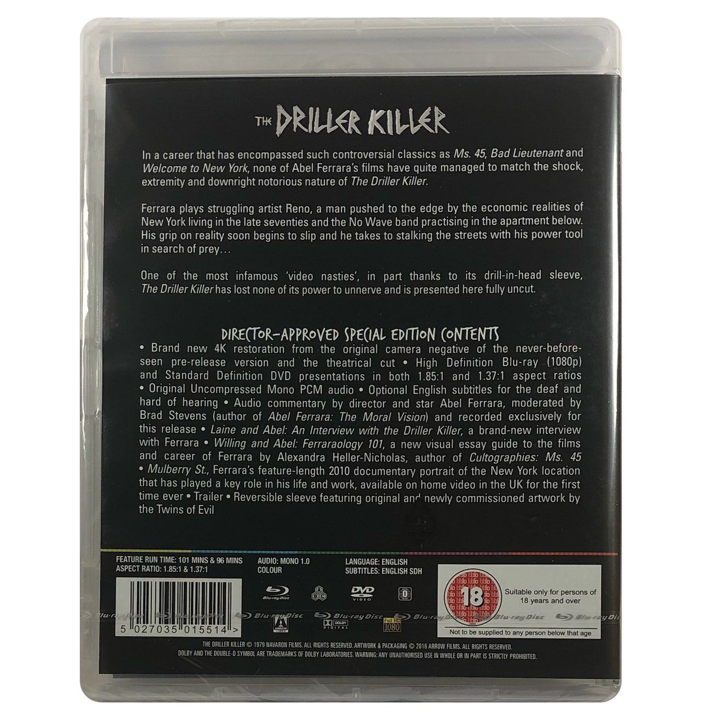 The Driller Killer Blu-Ray