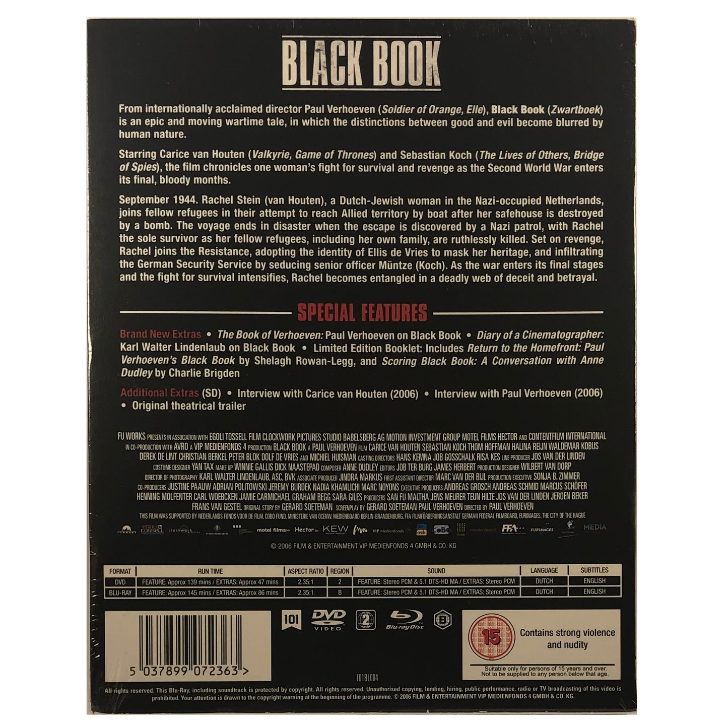 Black Book - 101 Films Edition Blu-Ray