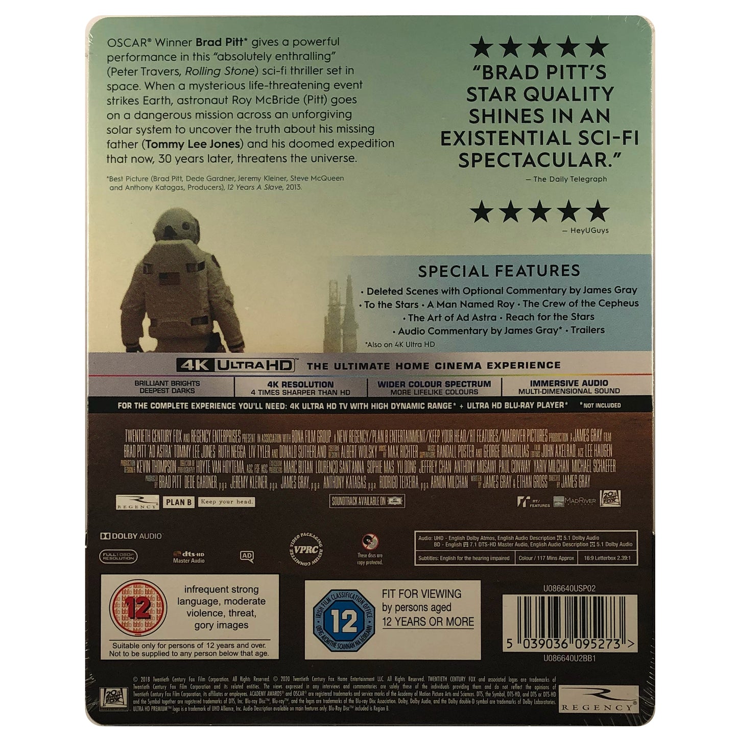 Ad Astra 4K Steelbook *Small Paint Chip*