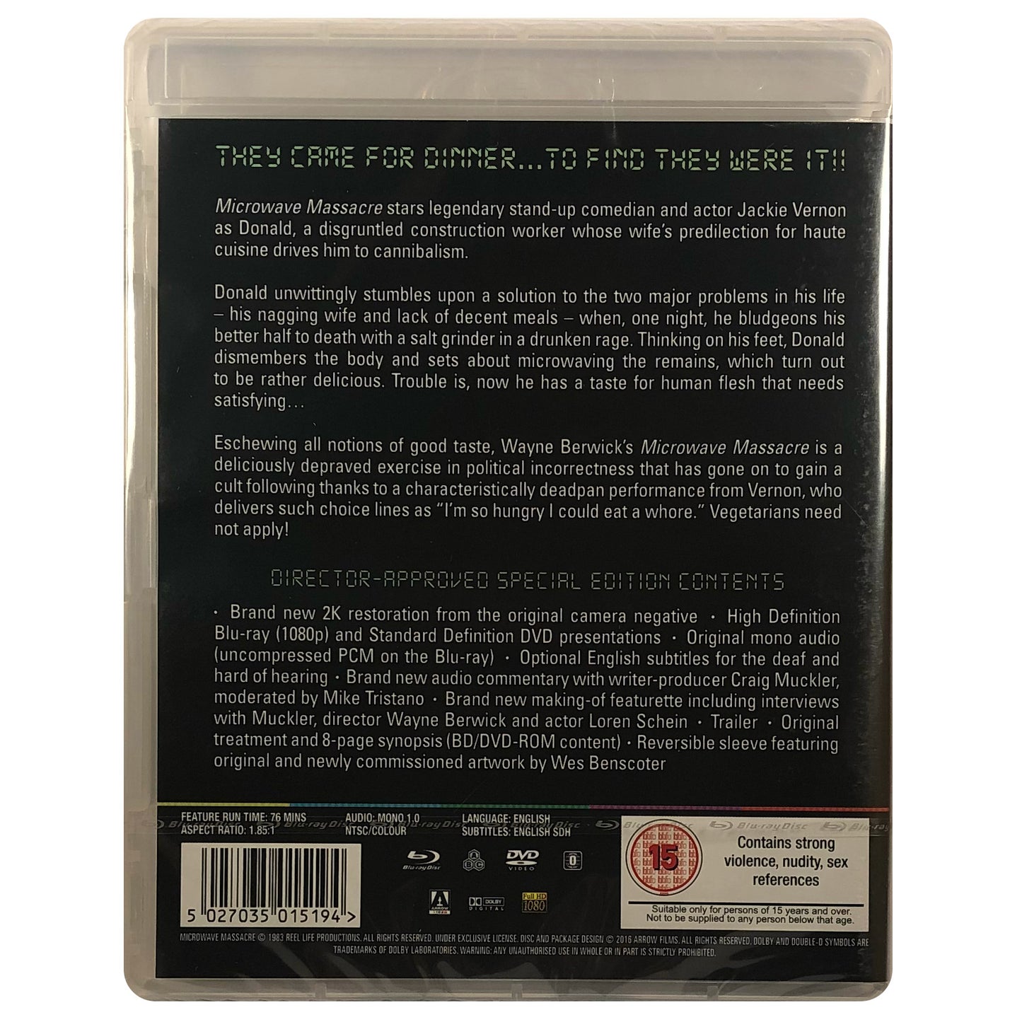 Microwave Massacre Blu-Ray