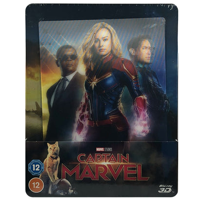 Captain Marvel 3D Lenticular Blu-Ray Steelbook