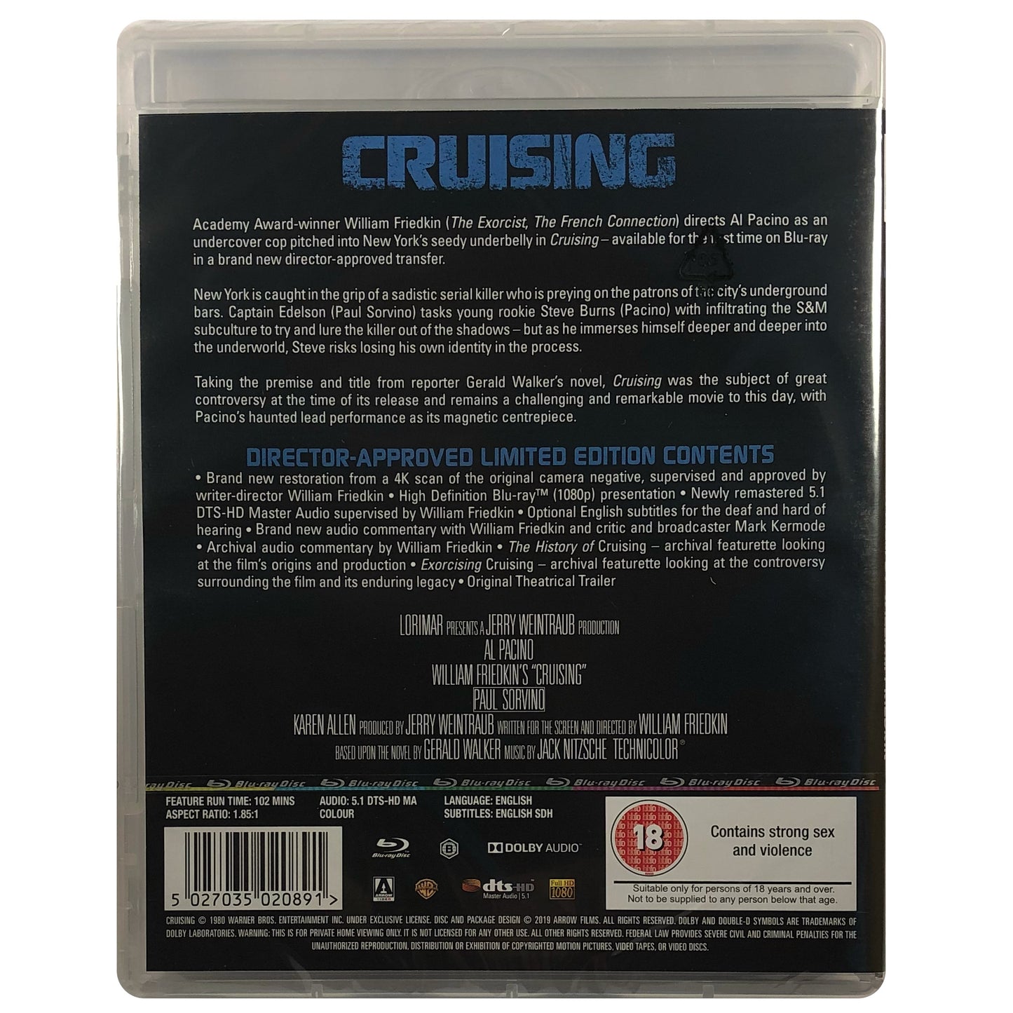 Cruising Blu-Ray