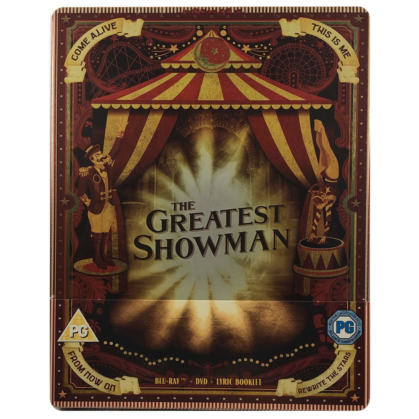 The Greatest Showman Blu-Ray Steelbook