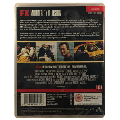 F/X Murder By Illusion Blu-Ray