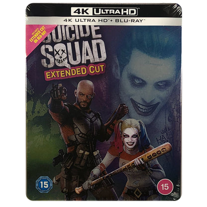 Suicide Squad Extended Cut 4K Steelbook