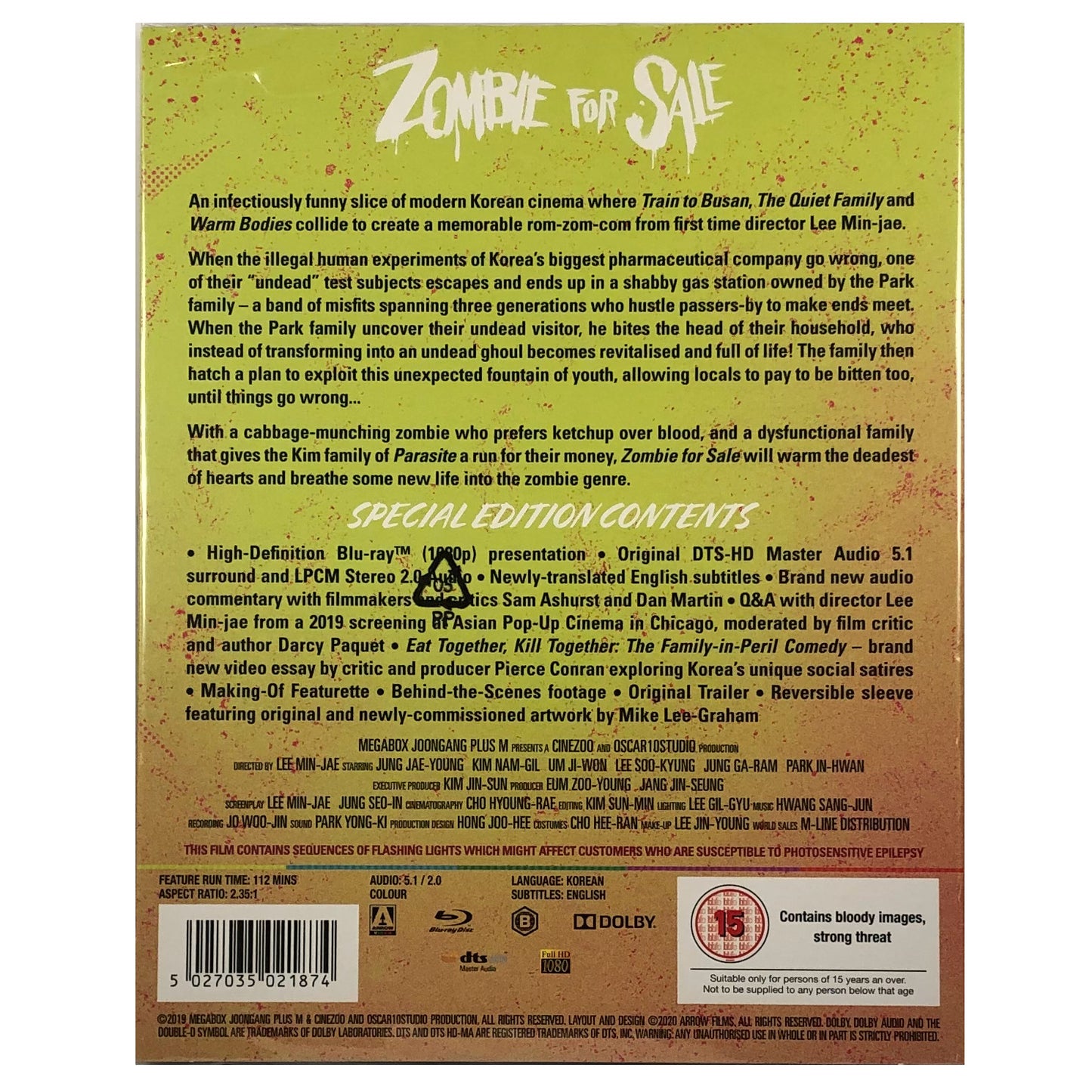 Zombie for Sale Blu-Ray