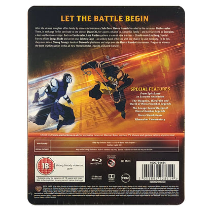 Mortal Kombat Legends: Scorpion's Revenge Blu-Ray Steelbook