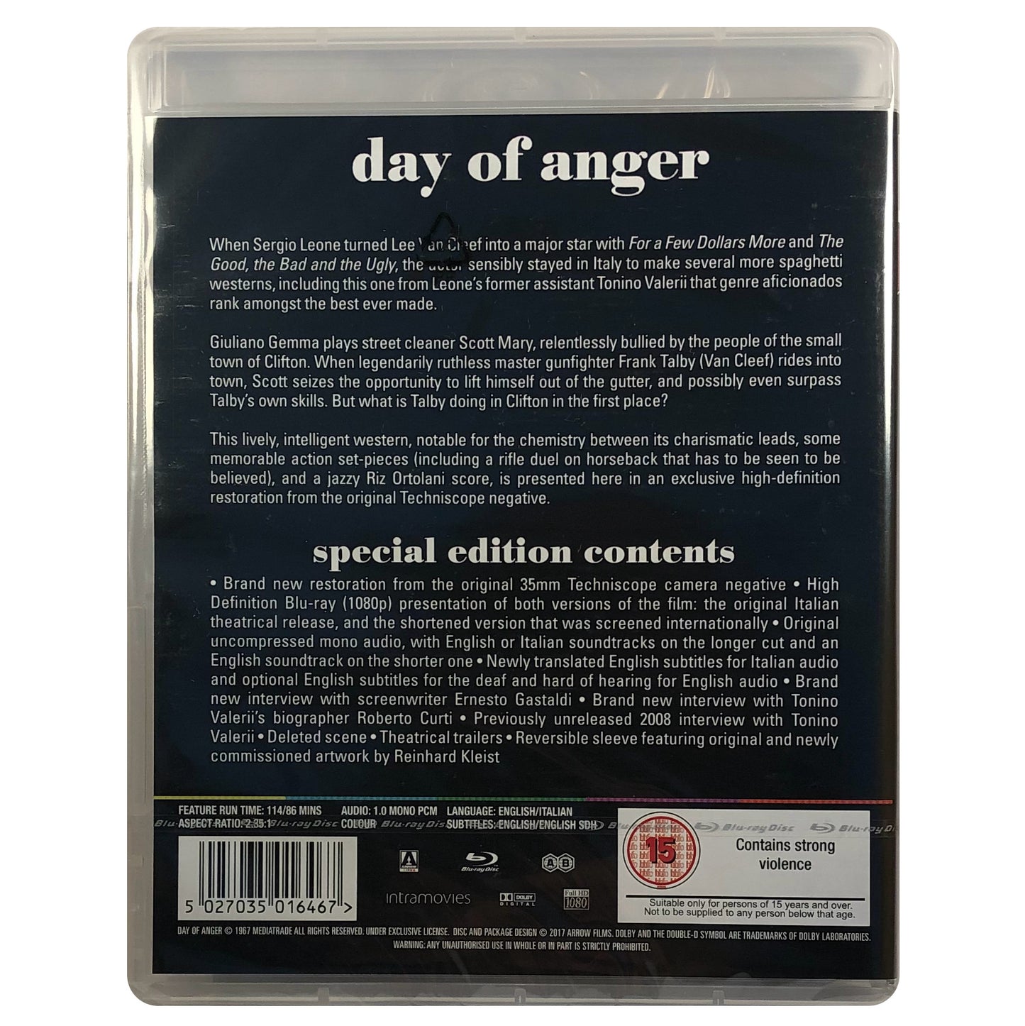Day of Anger Blu-Ray