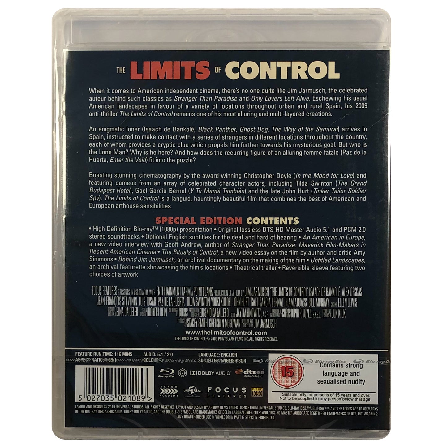 The Limits of Control Blu-Ray