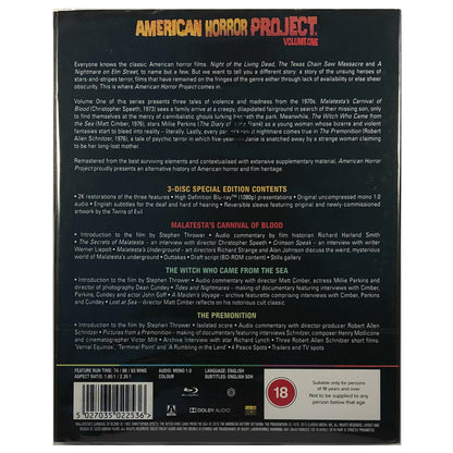 American Horror Project Volume 1 Blu-Ray Box Set