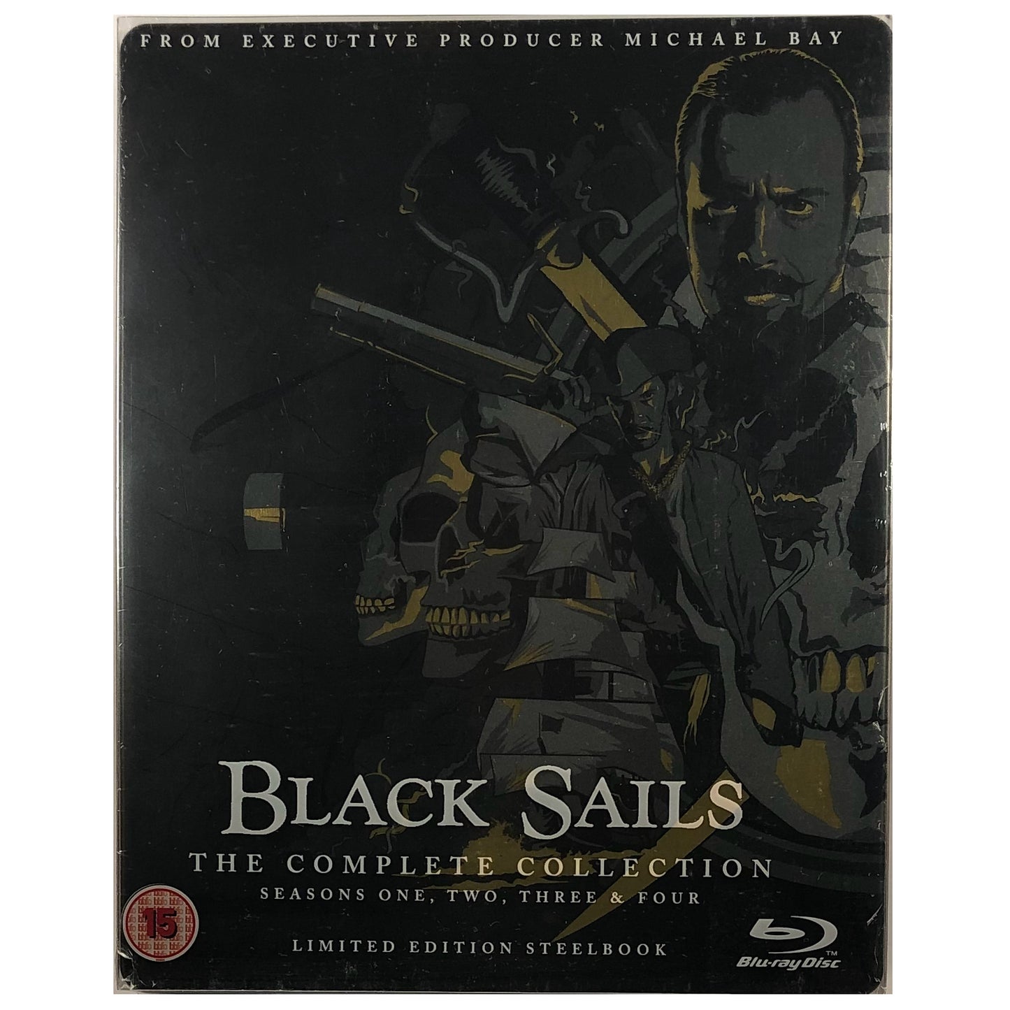 Black Sails: The Complete Collection Blu-Ray Steelbook