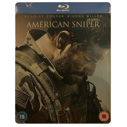 American Sniper Blu-Ray Steelbook *Light Paint Flaw*