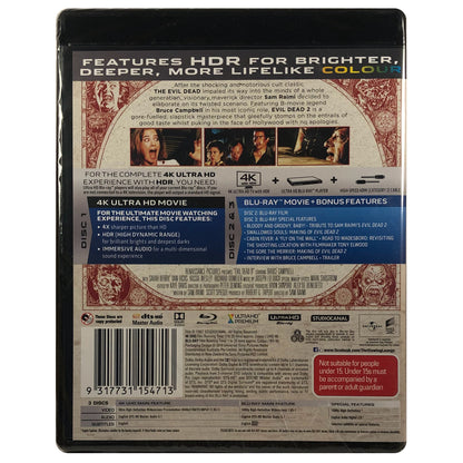 Evil Dead 2 4K Ultra HD Blu-Ray