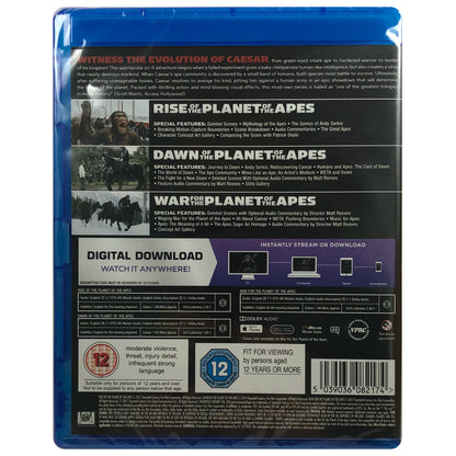 Planet of the Apes Trilogy Blu-Ray Box Set