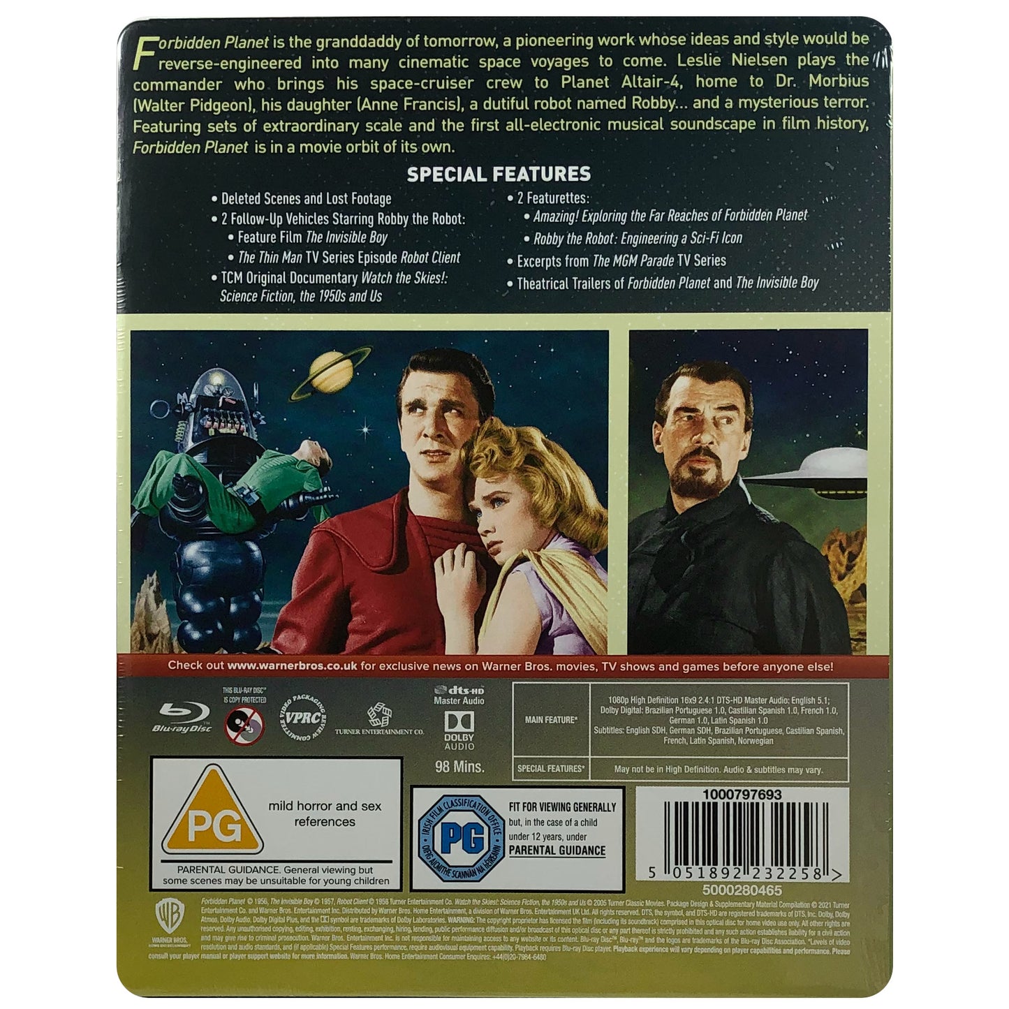 Forbidden Planet Blu-Ray Steelbook