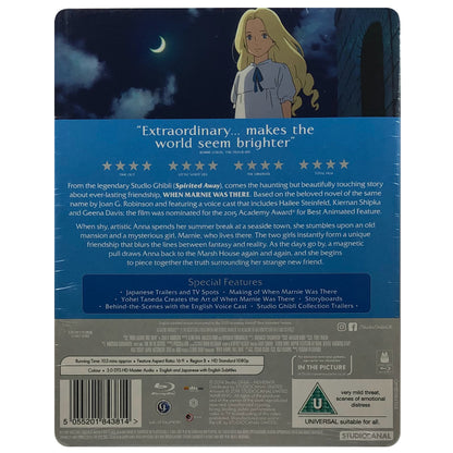 When Marnie Was There Blu-Ray Steelbook *Scuffs on Case*