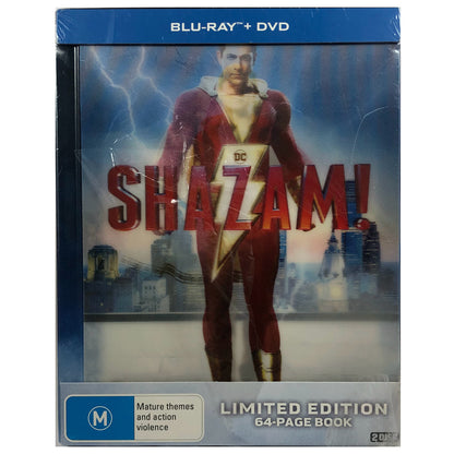 Shazam! Blu-Ray Lenticular DigiBook *Scratches on the Cover*