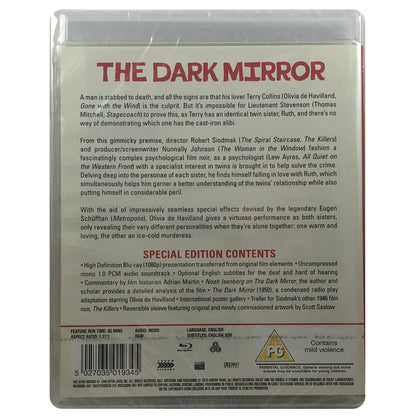 The Dark Mirror Blu-Ray