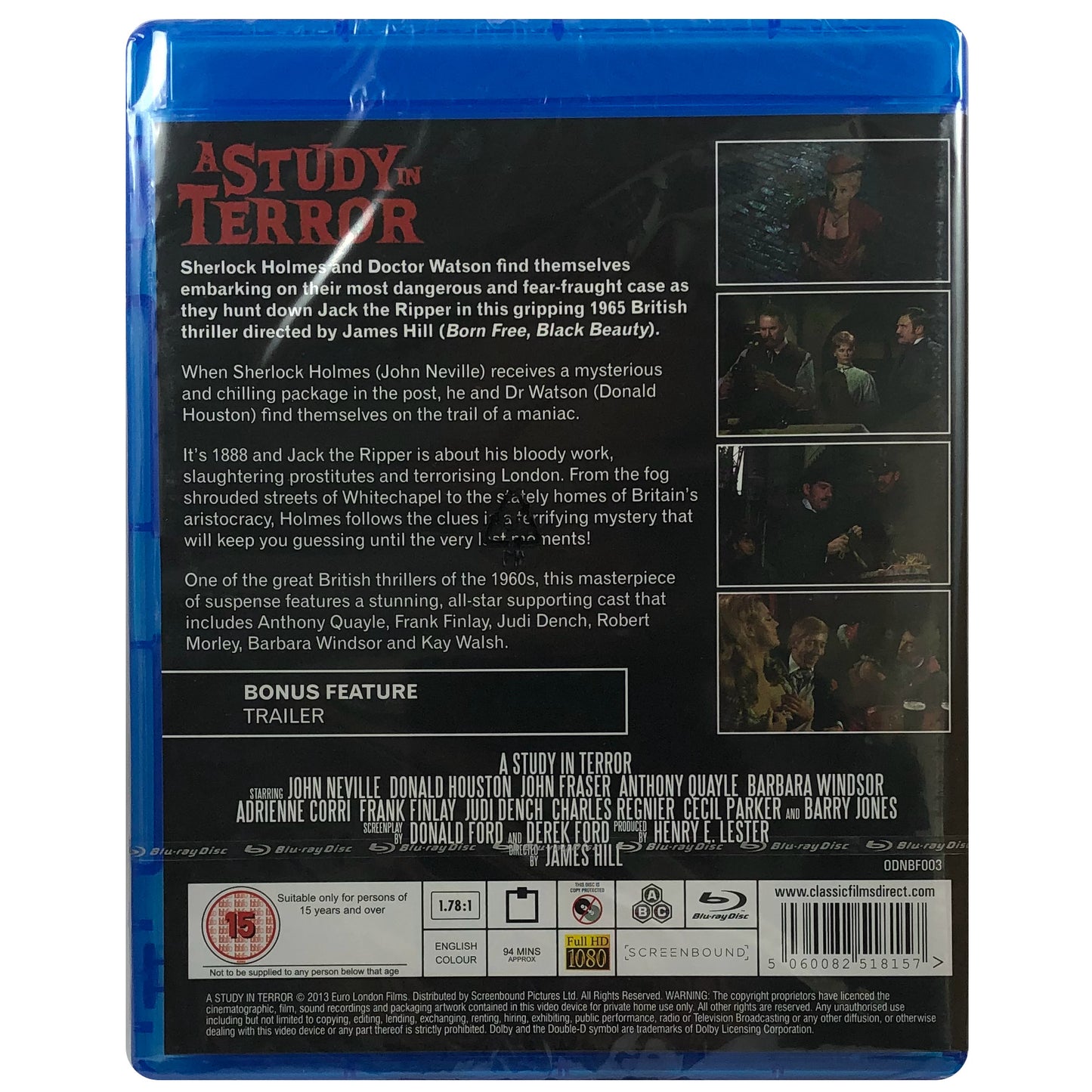 A Study in Terror Blu-Ray