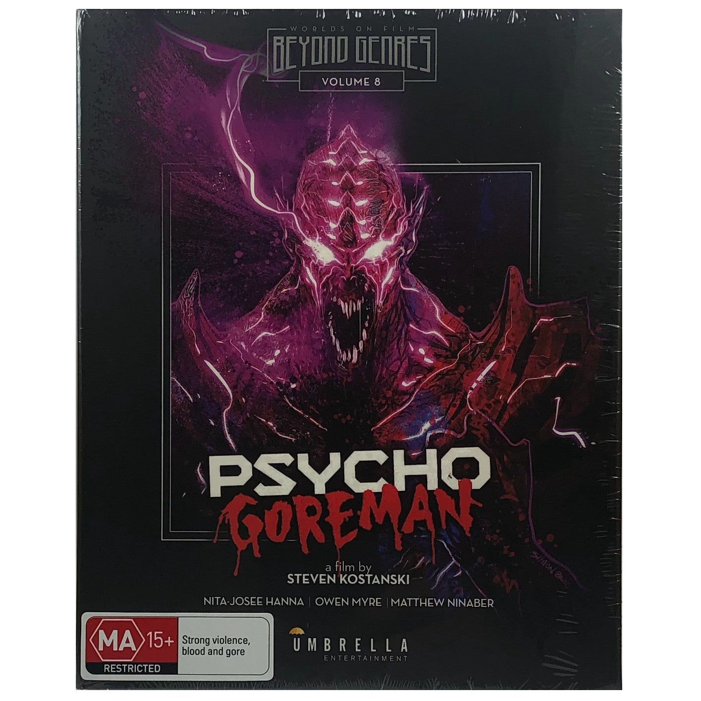 Psycho Goreman Blu-Ray (Beyond Genres) **Slightly Creased Slipcover**